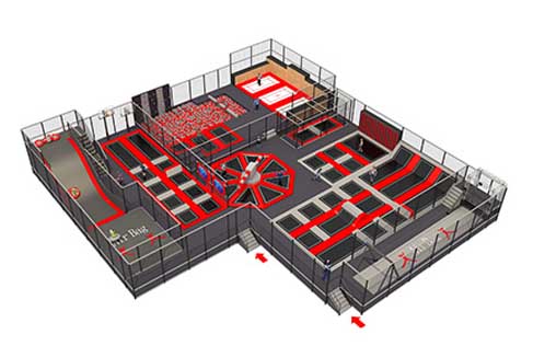 How To Plan And Design Trampoline Park ? - Kids Play Plus